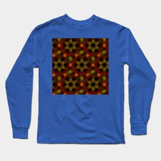 Neon Rainbow - Star Cells Long Sleeve T-Shirt